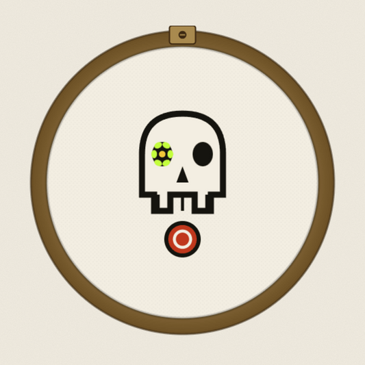Daisy-Eye Skull